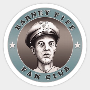 Barney Fife Fan Club v2 Sticker